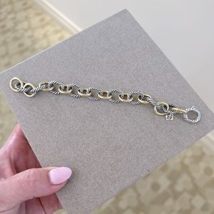 Authentic David Yurman Oval Link Chain Bracelet